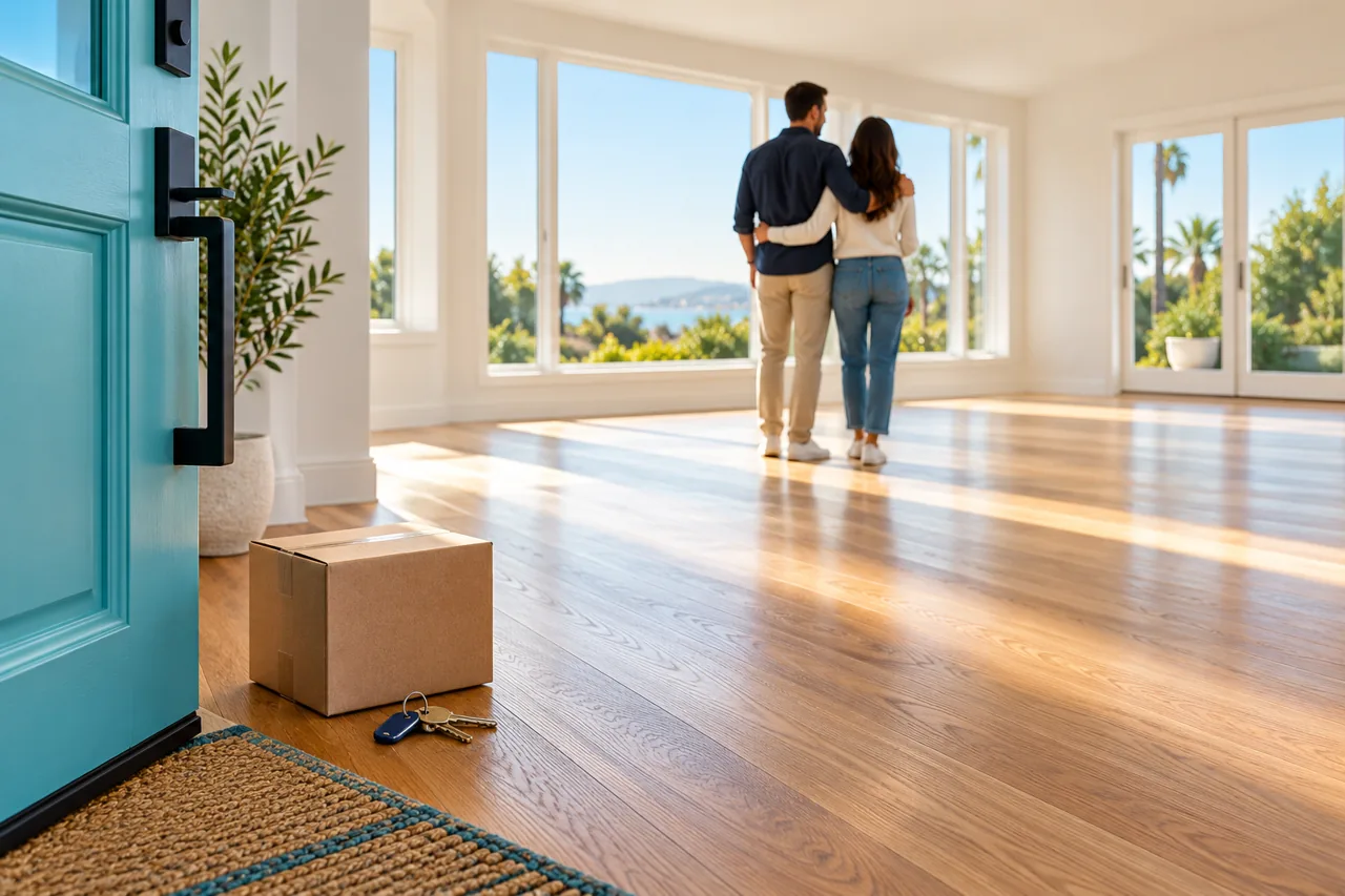 Move in cleaning illustration