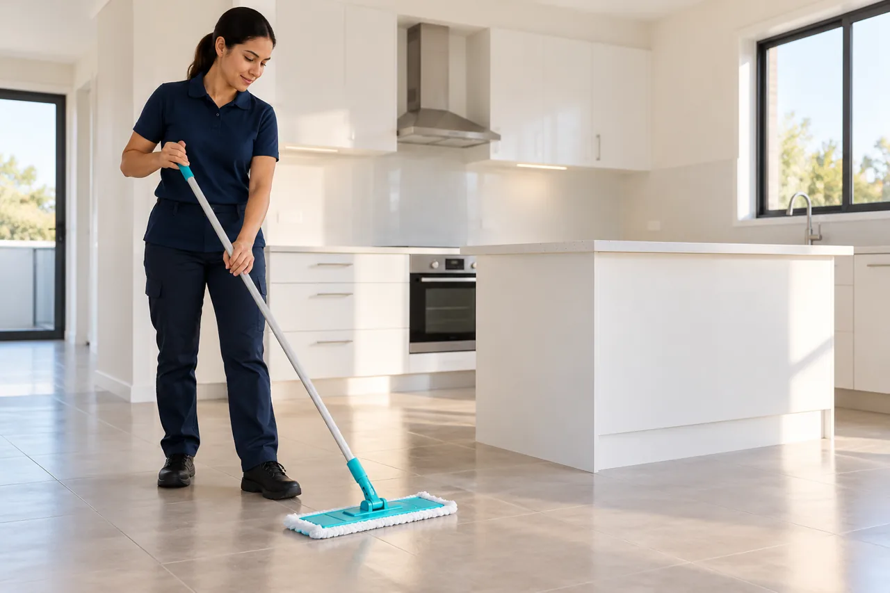 Move out cleaning illustration
